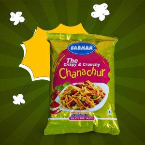 Barman’s Magic Chanachur – The Crispy & Crunchy Spicy Namkeen Mix – 100gm